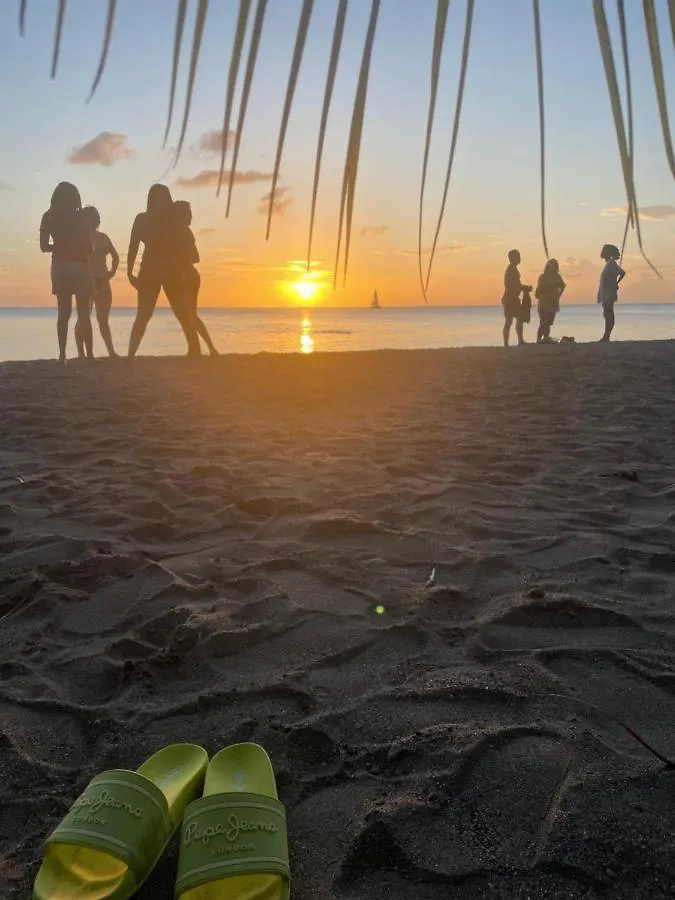 Appartement Sunset Appart, T2 Avec Vue Mer Et Plage A 1 Km à Le Carbet Martinique